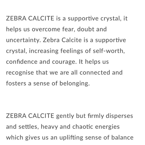 Crystal Zebra Calcite - Picture 2 of 4